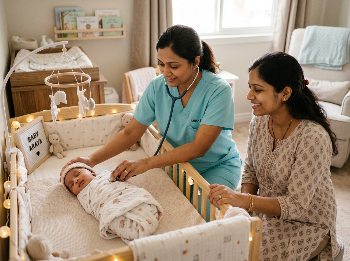 Certified Baby Care & Postnatal Mother Care Nanny