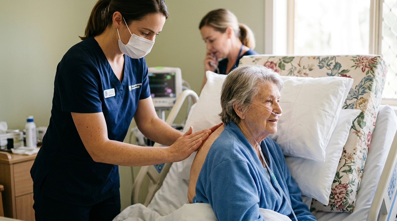 Chest Physiotherapy and Phlegm Clearance for Bedridden Patients