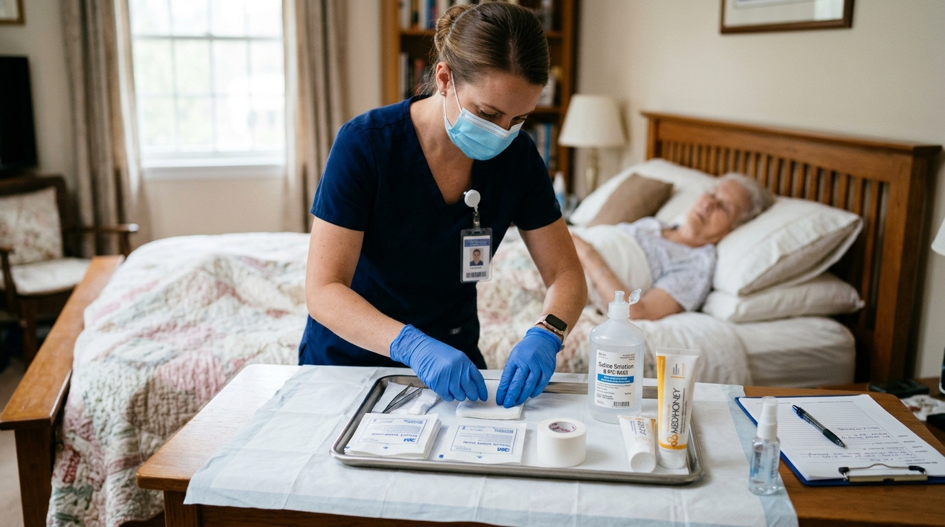 Diabetic Foot Ulcer and Surgical Wound Dressing Protocol