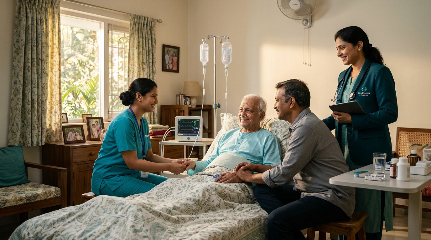 Compassionate in-home patient care by Nayak Comfort Home Health Care Bengaluru