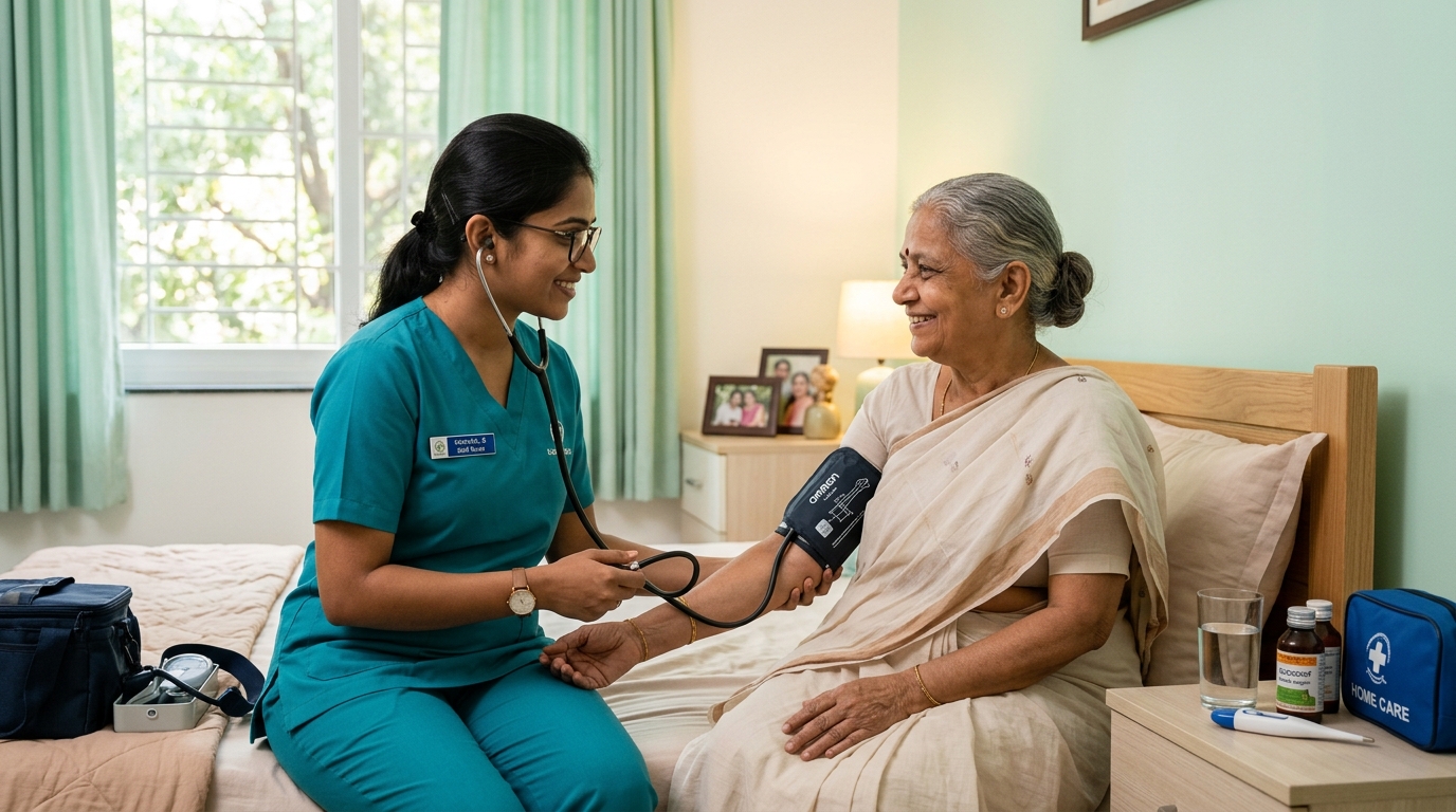 Our Sacred Mission - Certified clinical nursing and bedside care at home in Bengaluru